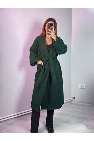 Kuşaklı Kaşe Kaban - Zümrüt