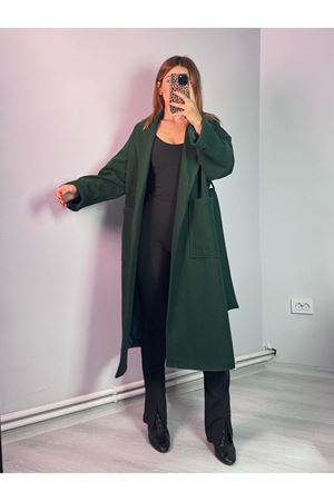 Kuşaklı Kaşe Kaban - Zümrüt