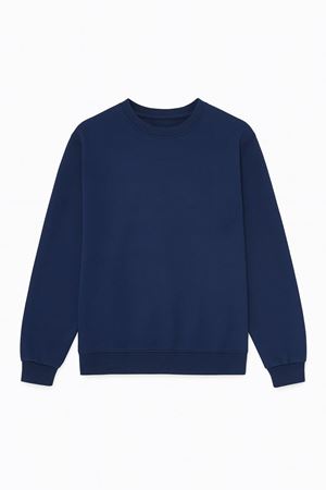 Bisiklet Yaka Garson Boy Sweat -Lacivert