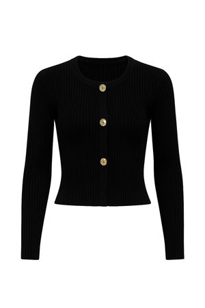 Triko Elbiseli Takım -Siyah