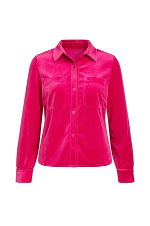 Kadife Gömlek -Pembe