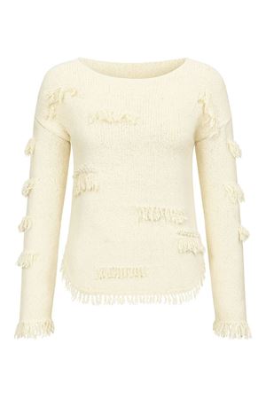 püsküllü triko kazak