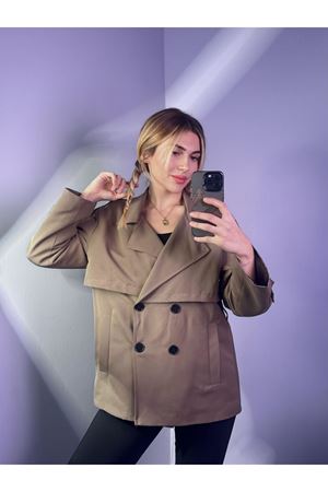 Orta Boy Trençkot -bej