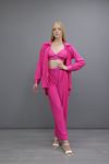 Büstiyerli 3'lü Takım -Pembe