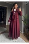 Modest Bayramlık Takım -Bordo