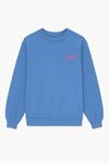 3 iplik Sweatshirt -Mavi